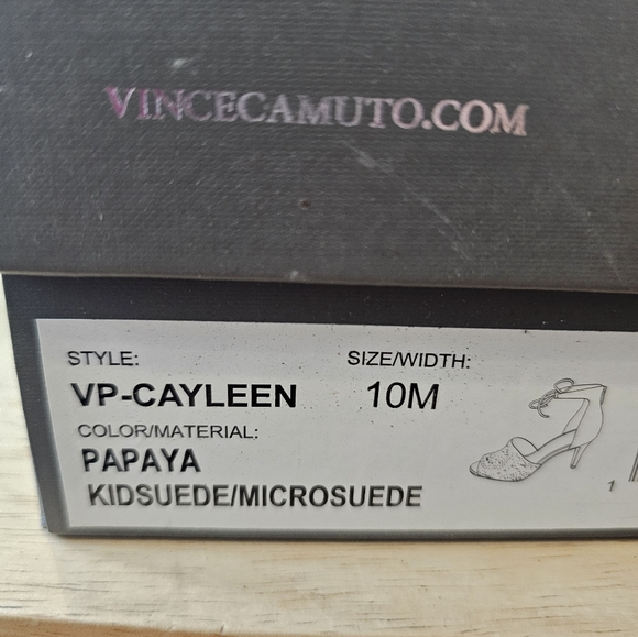 Vince Camuto Cayleen Papaya 10 - Picture 11 of 11